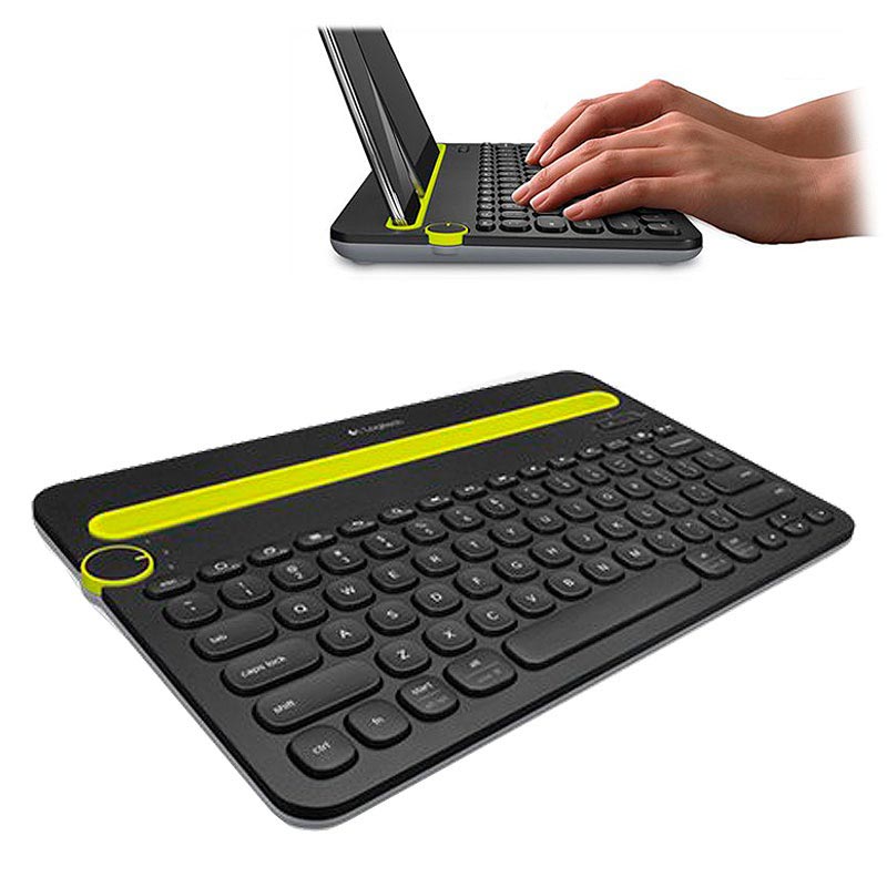 VMIDirect Multi-Device Keyboard in black with easy-switch buttons for seamless connectivity
