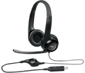 Logitech USB Computer Headset with Noise-Cancelling Microphone and Adjustable Headband