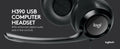 Logitech H390 USB Computer Headset with enhanced digital audio and in-line controls
