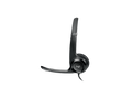 Logitech USB Computer Headset with adjustable headband and clear audio quality
