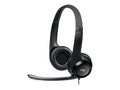 Logitech USB Computer Headset with Adjustable Mic and Comfortable Earpads for Clear Audio