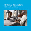 VMIDirect Webcam HD with Optical Camera Lens and 1-5 Meters Focus Distance for Clear Video Calls