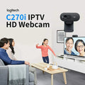Logitech C270i IPTV HD Webcam for high-quality video calls with clear image resolution