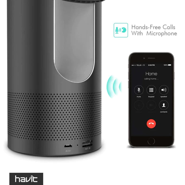 Havit M9 LED Bluetooth Speaker with Powerbank