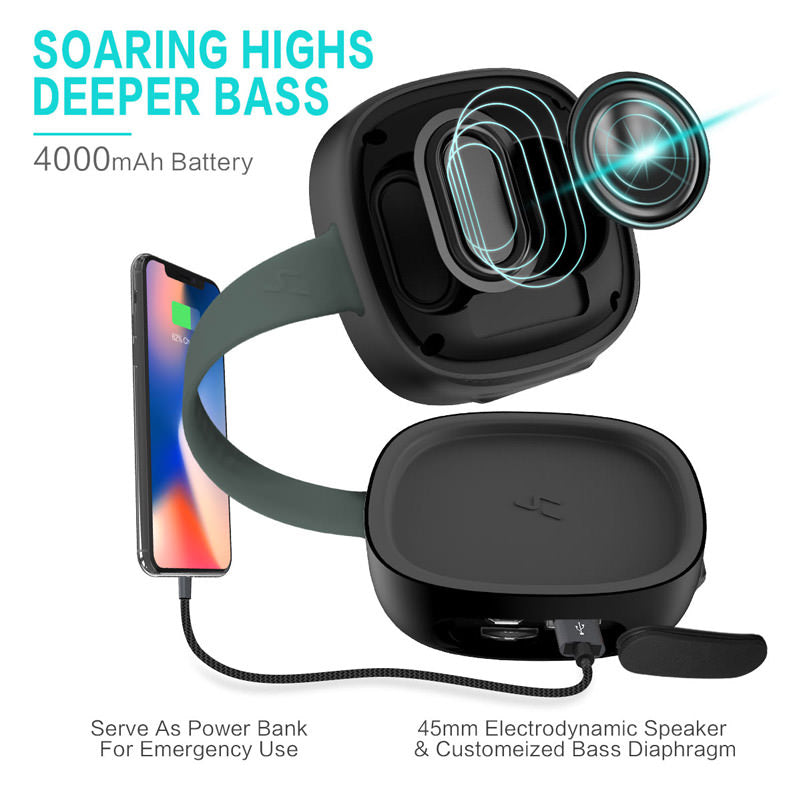 VMIDirect Magnetic Wireless Speakers with 4000mAh Battery and 45mm Electrodynamic Sound Quality