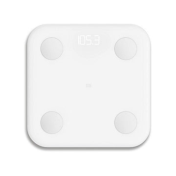 VMIDirect Smart Weighing Scale in sleek white design displaying weight of 105.3 pounds