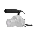 VMIDirect Multipurpose Video Microphone mounted on a DSLR camera for high-quality audio recording