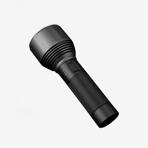 VMIDirect 2000 Lumens Rechargeable LED Flashlight with Durable Design for Camping and Outdoor Use