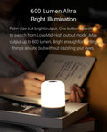Portable Tourist Lamp with 600 lumen brightness for easy illumination while camping or reading