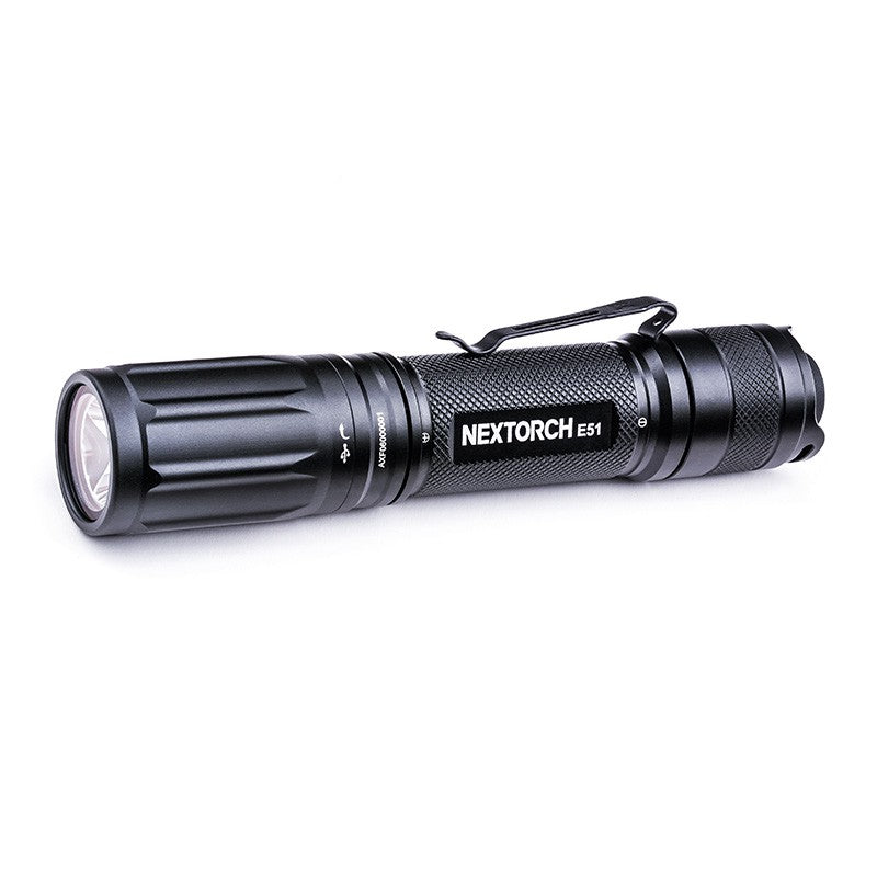 Nextorch E51 rechargeable flashlight with durable design and high brightness for outdoor adventures