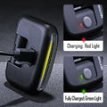 Charging station for Multifunction Rechargeable LED Headlamp with red and green indicator lights