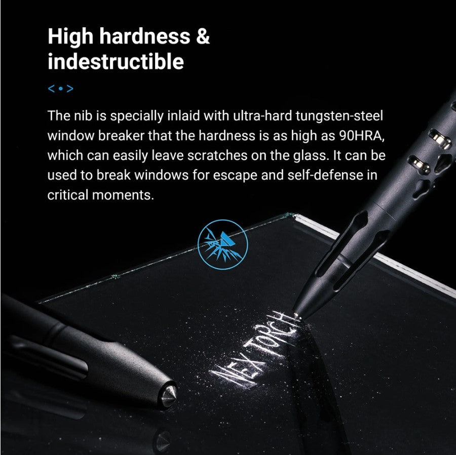VMIDirect Safety Pen with ultra-hard tungsten-steel nib for breaking glass and self-defense