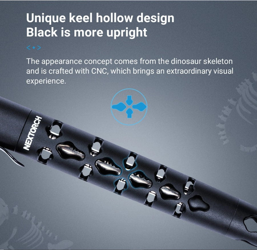 VMIDirect Safety Pen with unique keel hollow design for enhanced grip and a stylish, ergonomic look