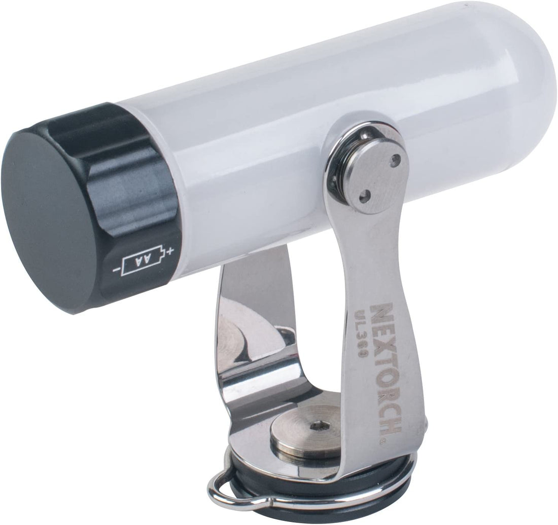 Waterproof Mini LED Pocket Light with Carabiner Clip for Easy Carrying and Camping Use