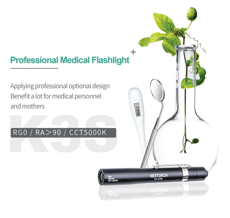 VMIDirect Professional Medical Flashlight with White Light Medical Penlight for healthcare and mothers
