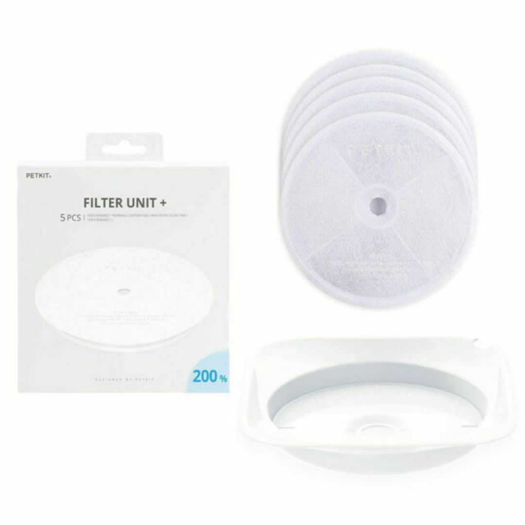 VMIDirect EVERSWEET Gen 2 2S replacement filter pack with 5 white filter units for pet feeders