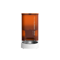 Petkit Fresh Element Solo pet food dispenser with translucent brown container and white base bowl