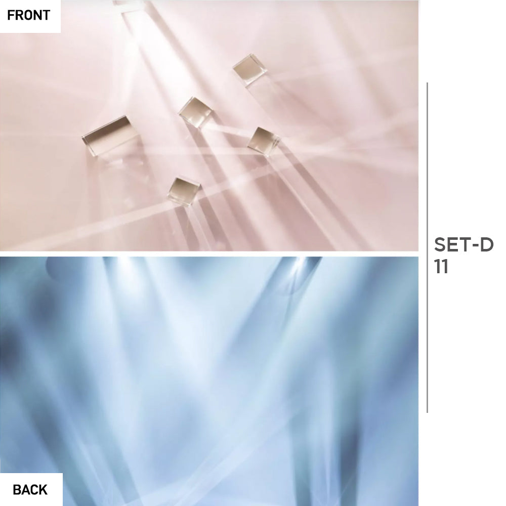 Dual-sided Photo Background Paper in soft pink and blue hues for versatile photography settings