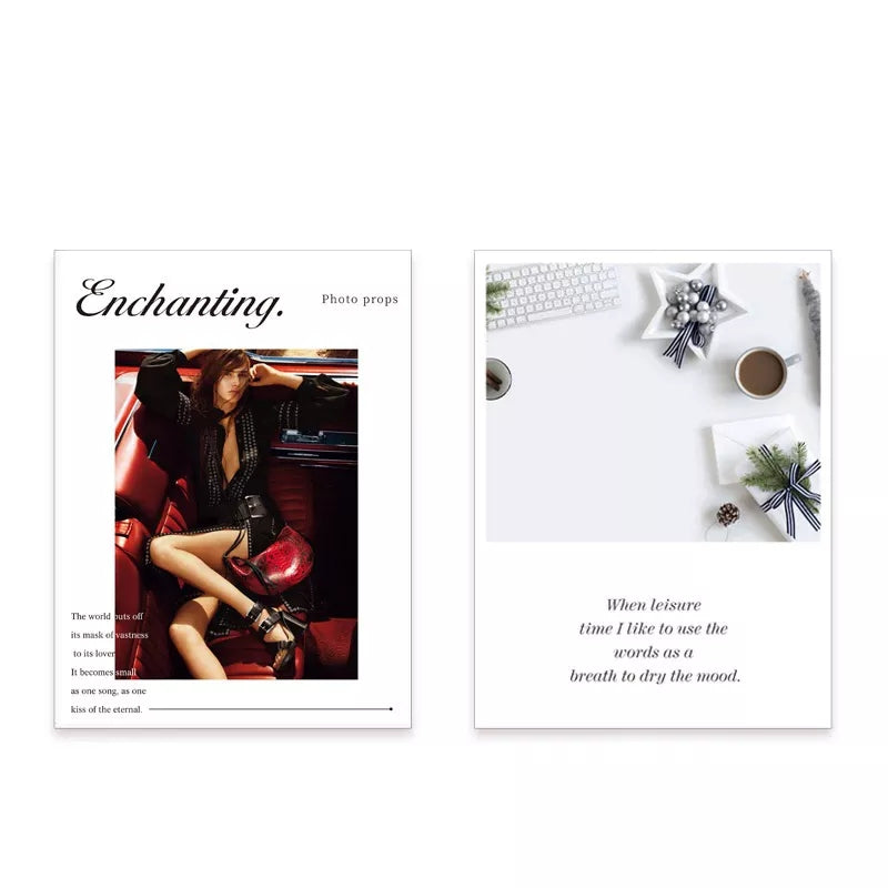 VMIDirect Photography Background Paper featuring two styled photo props for creative shoots