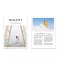 VMIDirect Photography Background Paper in a stylish magazine layout for studio shoots