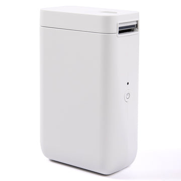 VMIDirect Portable Bluetooth Label Printer Maker in sleek white design for easy labeling on the go