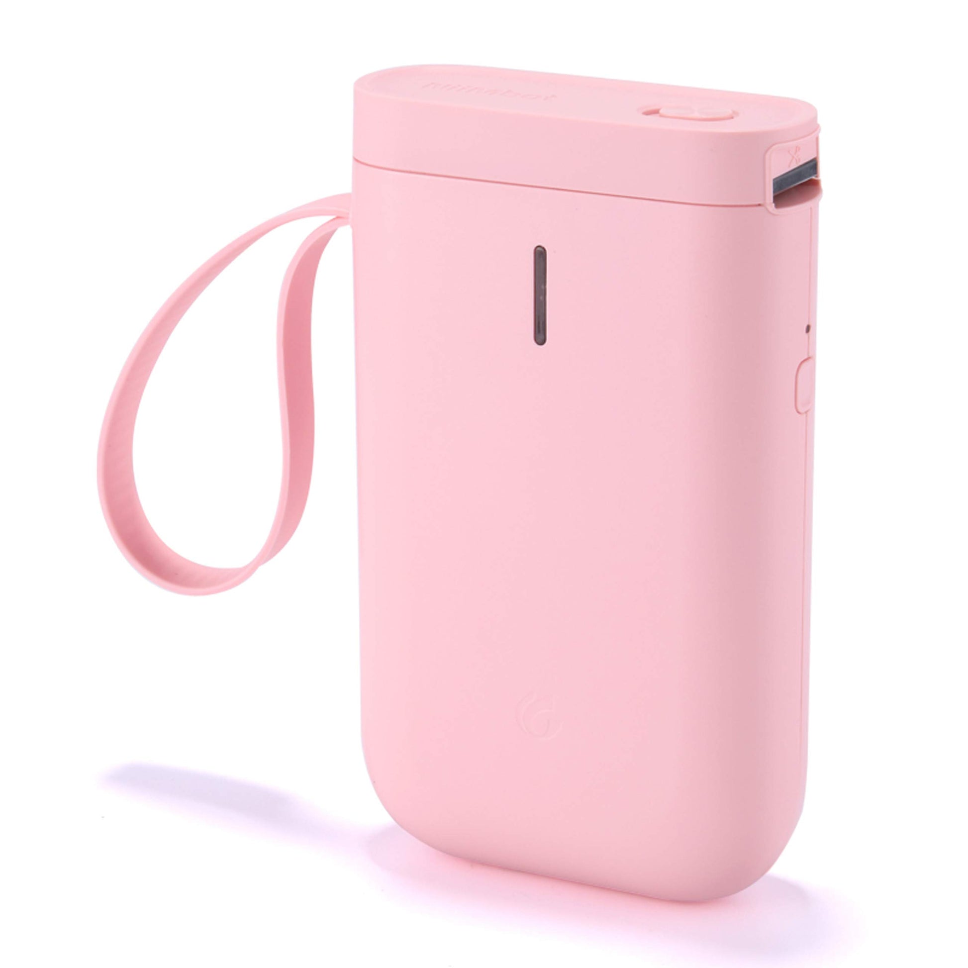 VMIDirect Portable Bluetooth Label Printer in pink with compact design for easy labeling on the go
