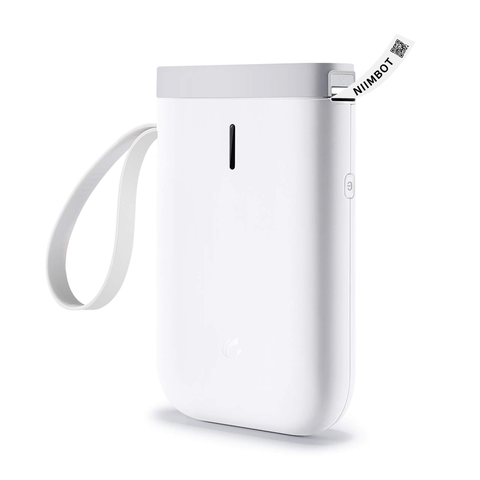 VMIDirect Portable Bluetooth Label Printer in white with easy-to-use design and label output
