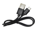 Portable Bluetooth Speaker charging cable with USB and micro USB connectors for easy connectivity