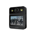 Portable Body Camera by VMIDirect featuring dual lenses and built-in display for action recording