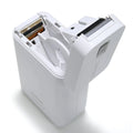 VMIDirect Portable Thermal Label Printer in white with easy access compartment for label rolls