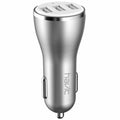 Silver VMIDirect Ports Car Charger with three USB ports for fast charging on the go