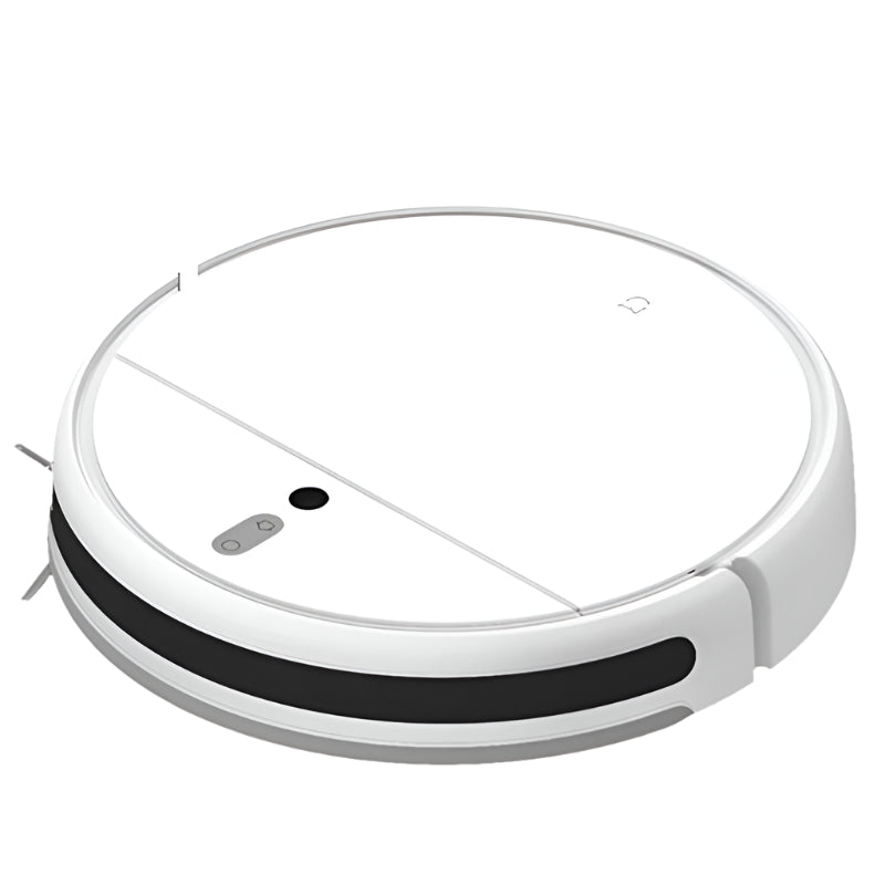 VMIDirect Robot Vacuum Cleaner in white, designed for efficient home cleaning with smart navigation