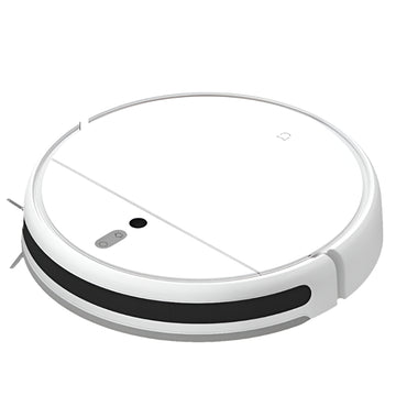VMIDirect Robot Vacuum Cleaner in white, designed for efficient home cleaning with smart navigation