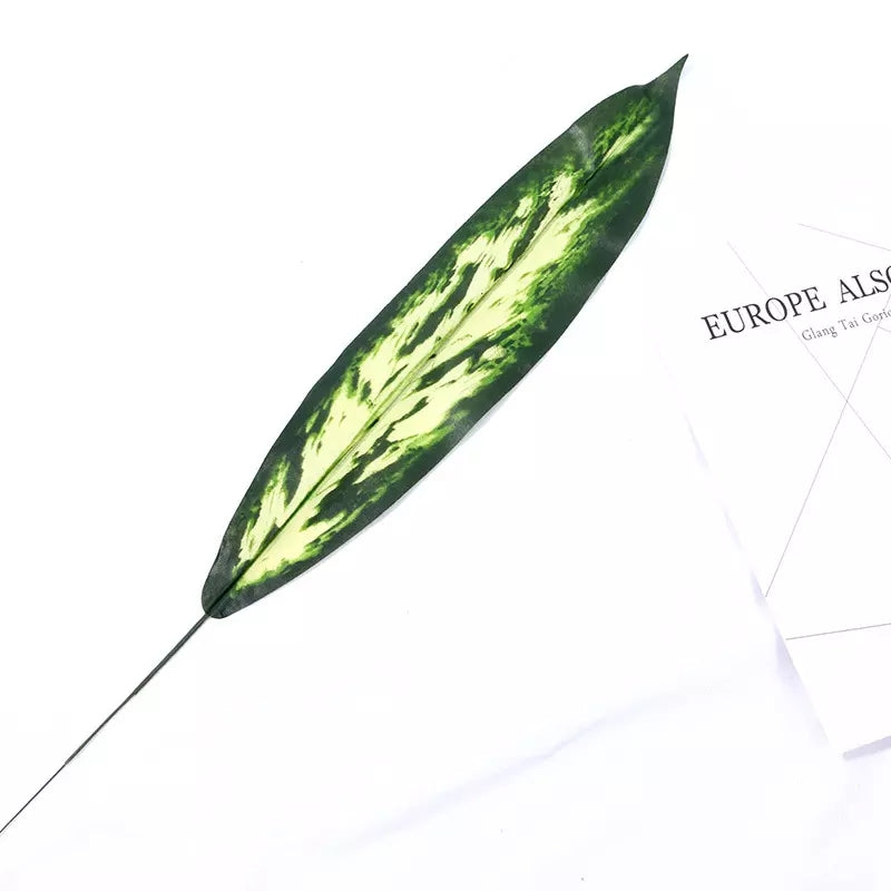 VMIDirect Simulation Artificial Green Plant Leaf for Home Decor and Studio Displays