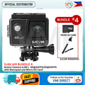 VMIDirect SJ4K Air Bundle 4 Action Camera 4K Ultra HD Pocket with Monopod and Micro SD Card