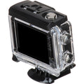 VMIDirect Dual Screen 4K Action Camera in waterproof case with control buttons and sleek design
