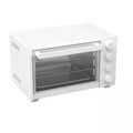 VMIDirect Smart Roaster Oven in White with Adjustable Temperature Controls and Glass Door
