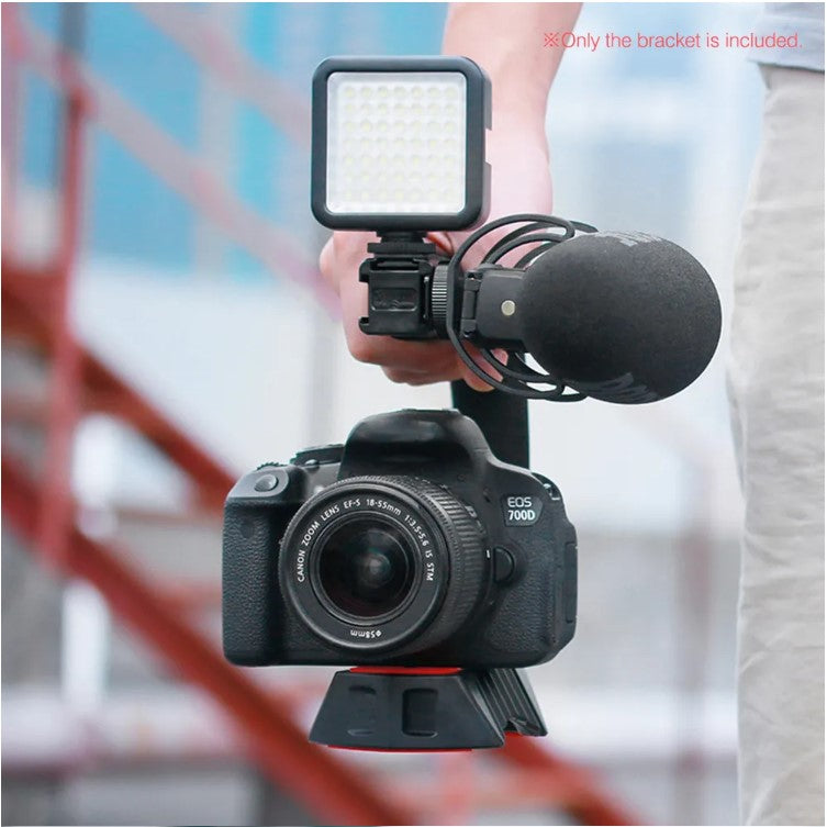 VMIDirect smartphone video stabilizer handle for steady filming with DSLR cameras and microphones