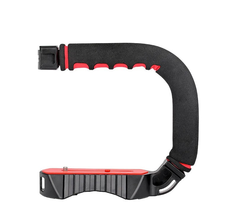 VMIDirect smartphone video stabilizer handle with ergonomic grip for steady filming