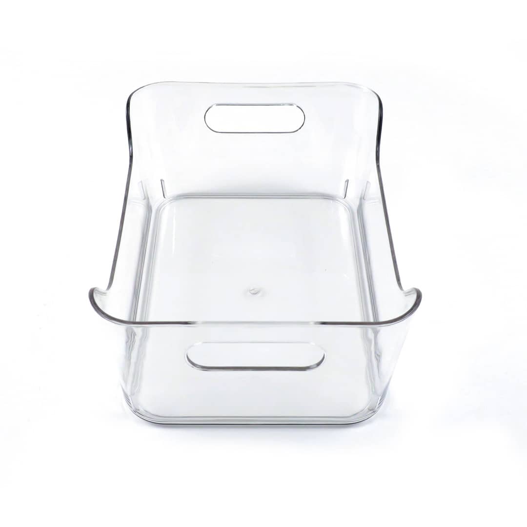 Clear VMIDirect Stackable Pantry Organizer for efficient food storage and easy access