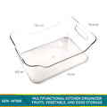 Clear VMIDirect Stackable Pantry Organizer for fruits, vegetables, and egg storage