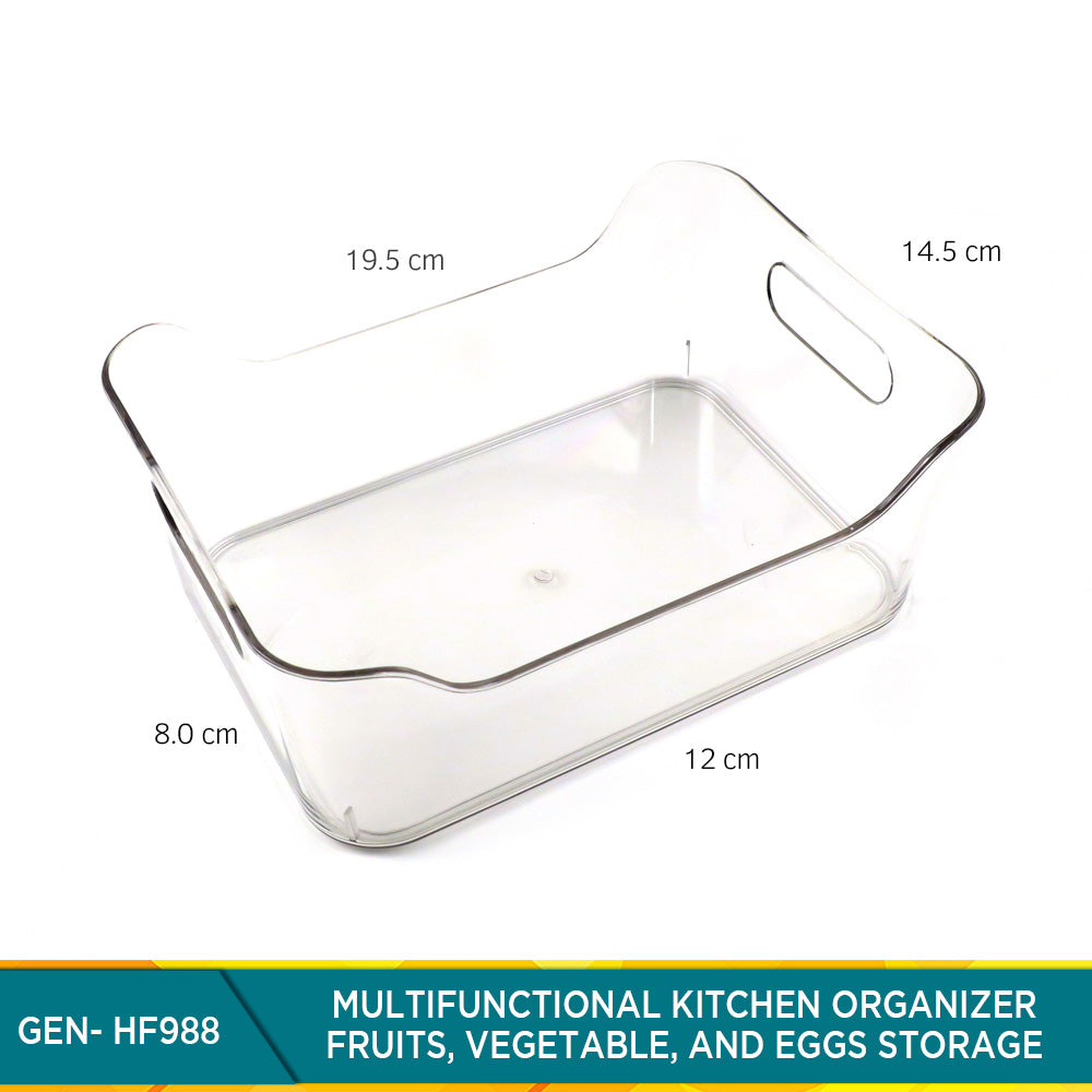 Clear VMIDirect Stackable Pantry Organizer for fruits, vegetables, and egg storage