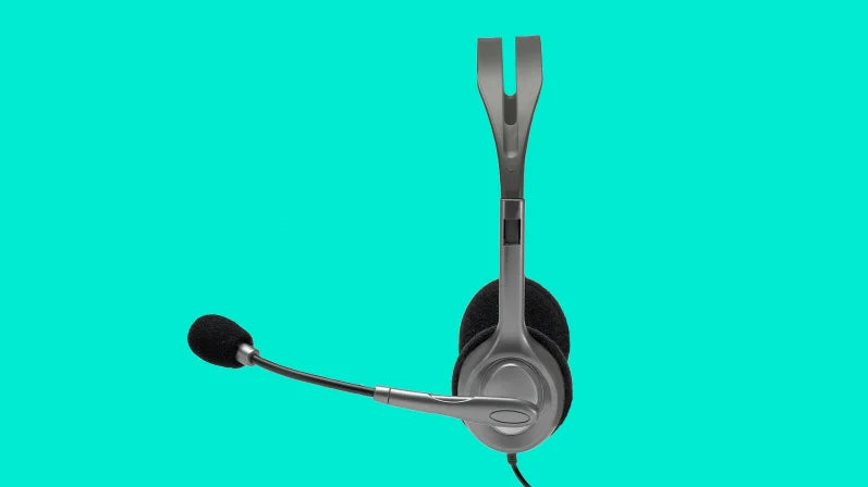 VMIDirect Stereo Headset with Adjustable Microphone for Clear Sound and Comfort