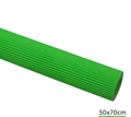 Rolled Striped Photography Background Paper in vibrant green color for creative photo shoots