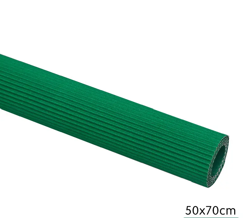 VMIDirect Striped Photography Background Paper in vibrant green, perfect for photo props and backgrounds