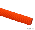 Striped Photography Background Paper in vibrant orange color for creative photo shoots