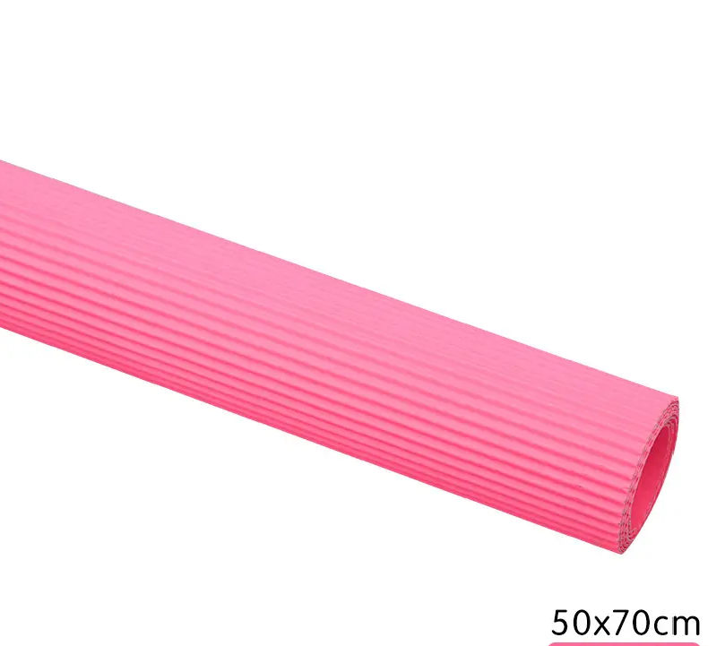 Striped Photography Background Paper in vibrant pink color for creative photo shoots