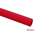 Striped Photography Background Paper in bright red color, rolled in 50x70cm size for vibrant photo shoots