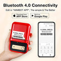VMIDirect Thermal Label Printer with Bluetooth 4.0 for easy label editing via NIIMBOT app