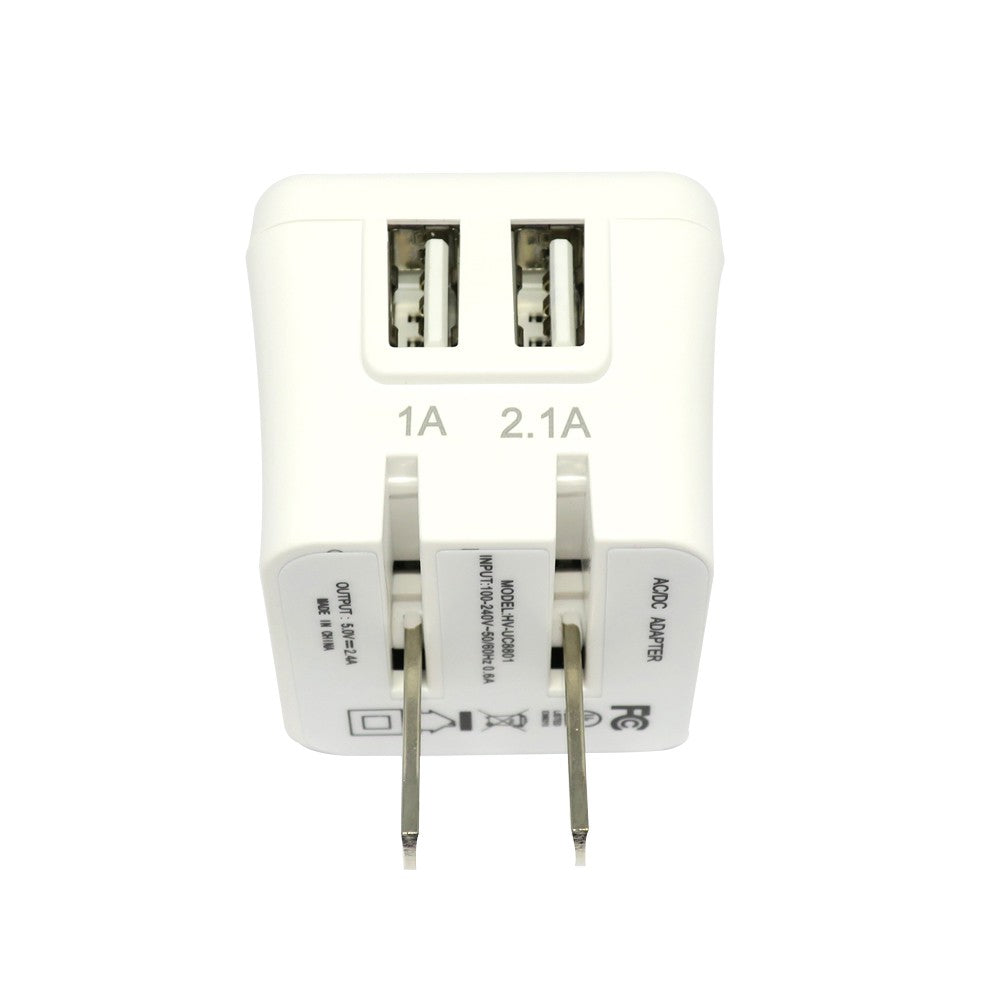 VMIDirect Travel Power Cube with dual USB ports for fast charging on the go